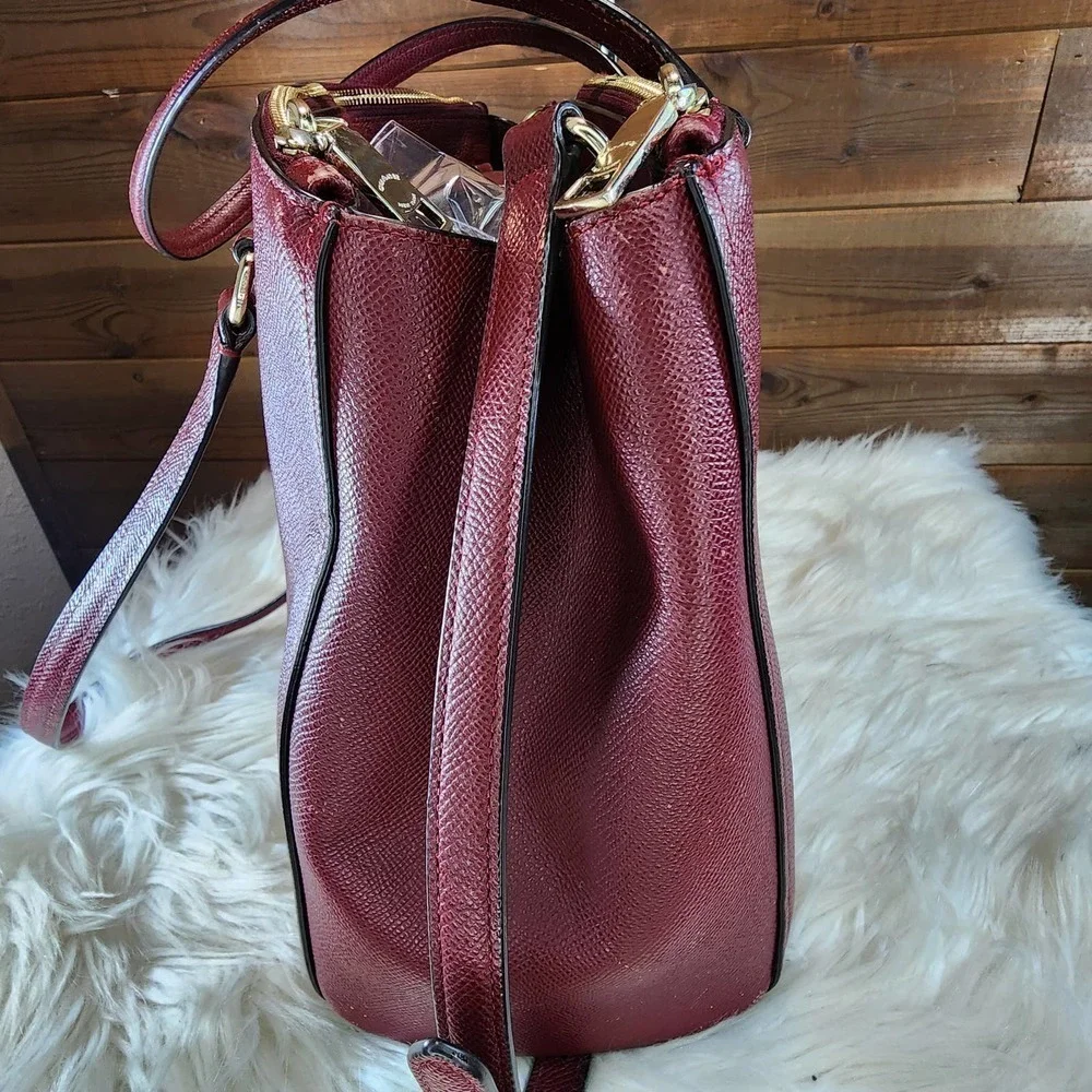 Coach Bordeaux Red Stanton Carryall